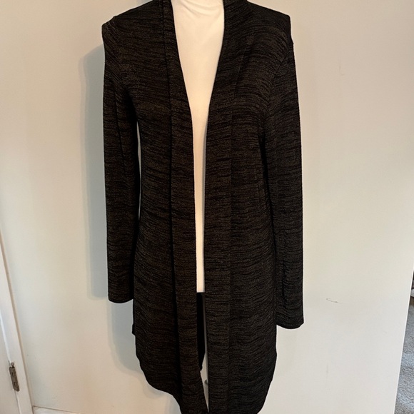 Apt. 9 Heather Green Open Front Cardigan Size M Long Sleeve - Picture 2 of 7